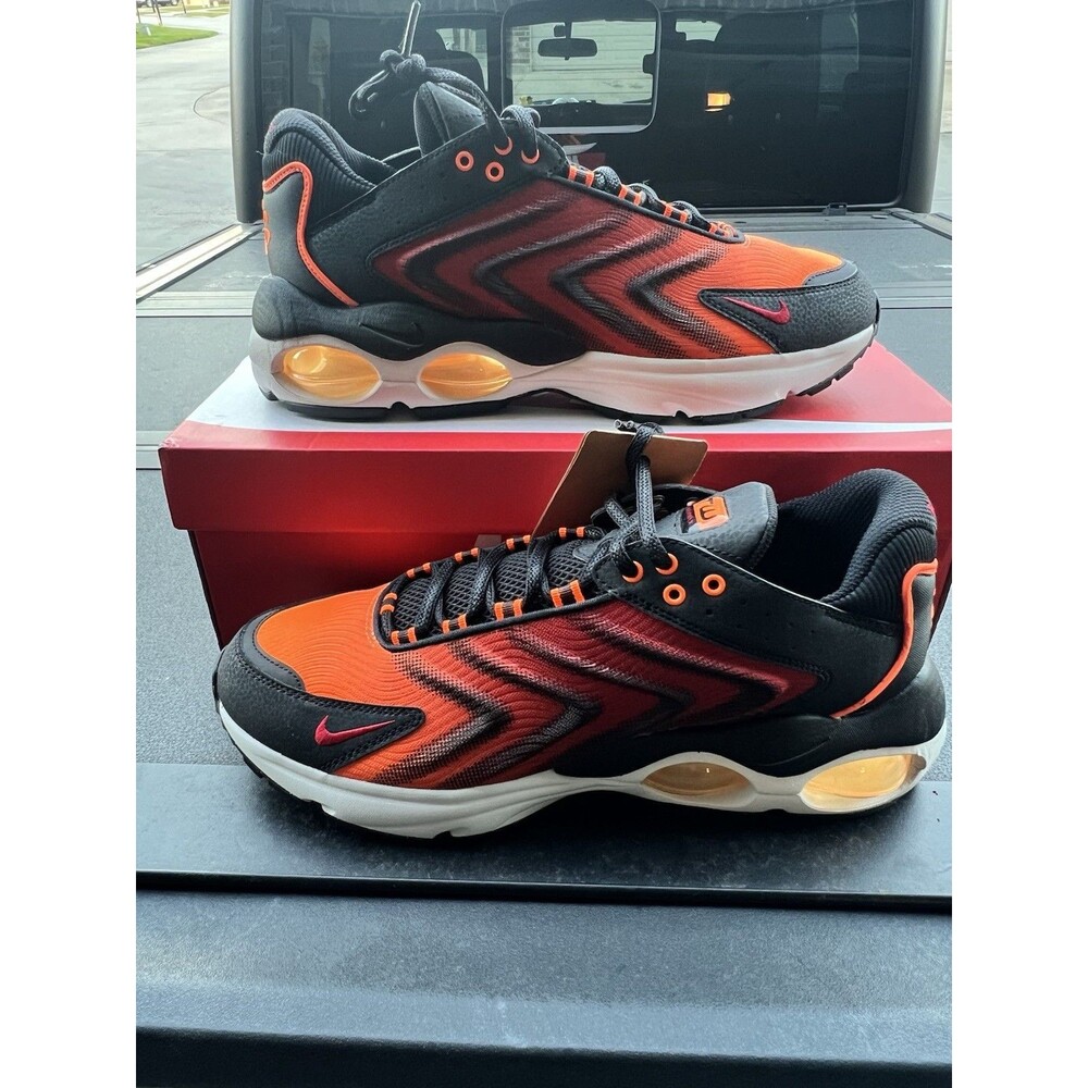 New Nike Air Max TW SE Total Orange Black Size 10 Mens Sneakers Retro Shoes